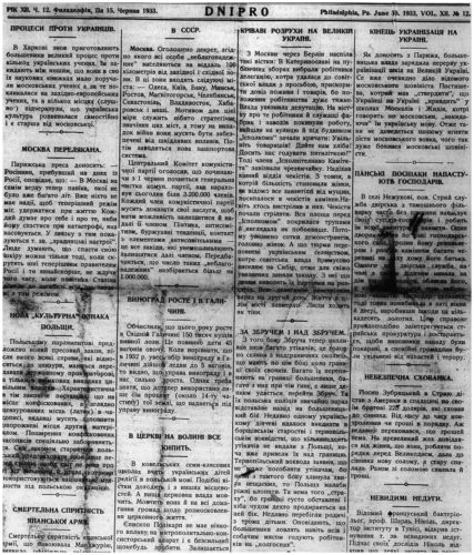 Ukraine’s Famine as Reflected on the Pages of Dnipro, 1931–40 additional 28