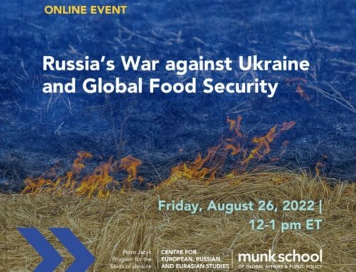 Main image Russia’s War against Ukraine and Global Food Security